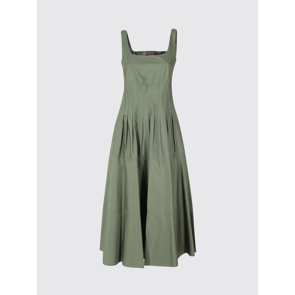 Max Mara Studio Dress Woman Green